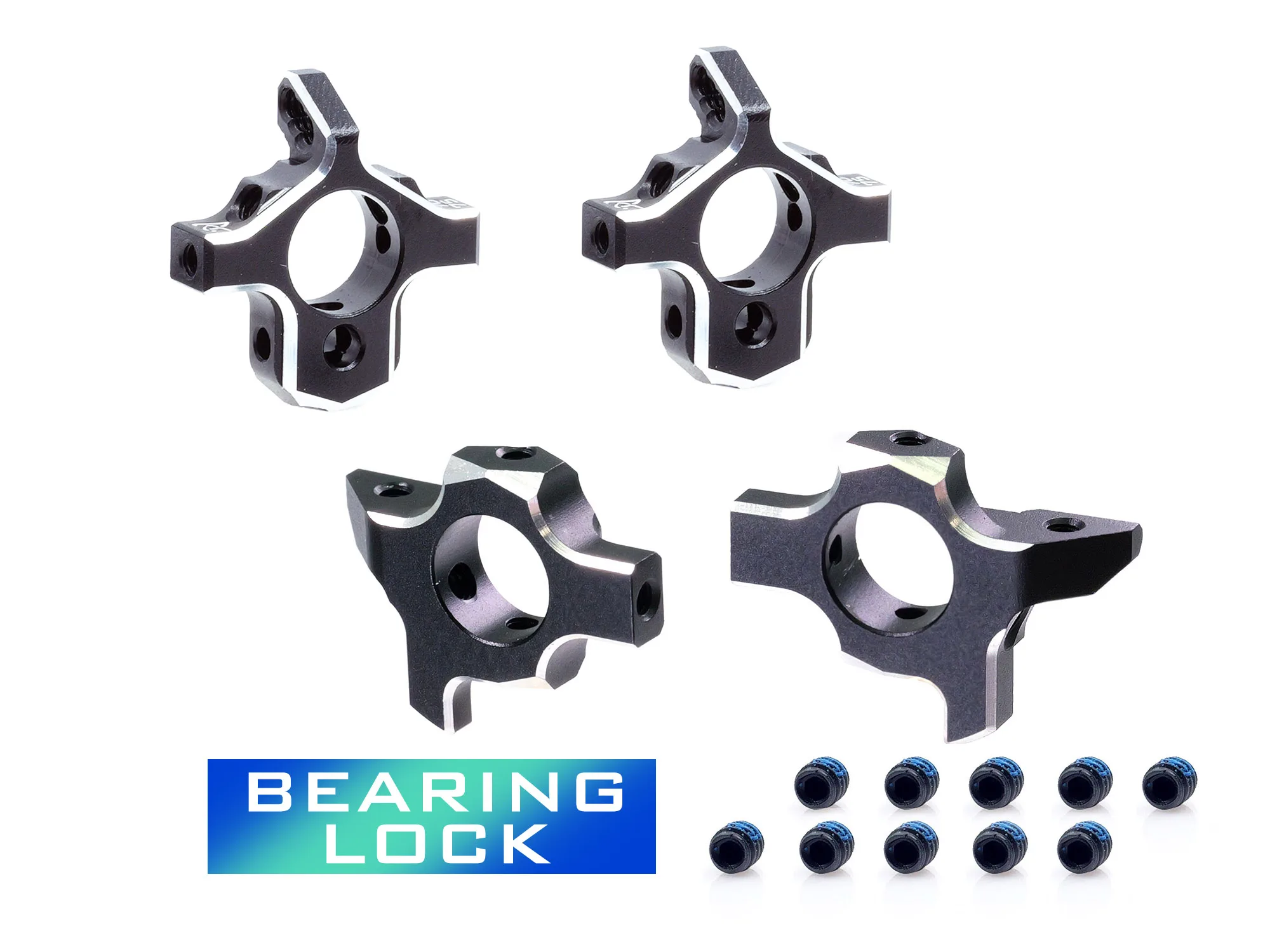 98205 DriftART CNC Alloy Steering Knuckle & Rear Hub with Bearing Lock For DA3 DA4