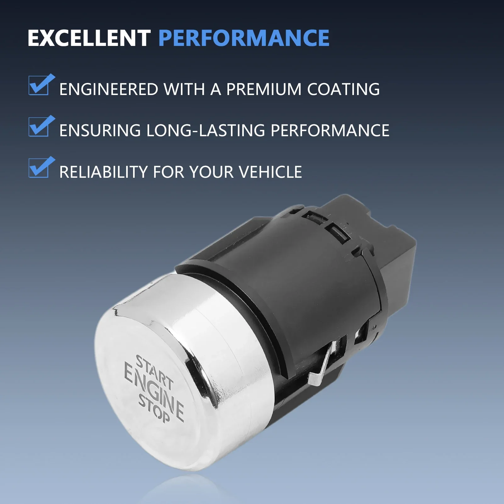 5NB959839 بدء إيقاف مفتاح الإشعال زر فضي 5NB959839A 3Q7 لشركة فولكس فاجن تيجوان 2 (BW2) 2018 - 2021 ألومنيوم #2