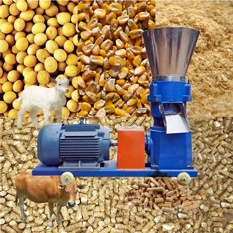

Livestock poultry feed pellet production line/feed processing machine 1 ton/poultry pellet machine animal feed