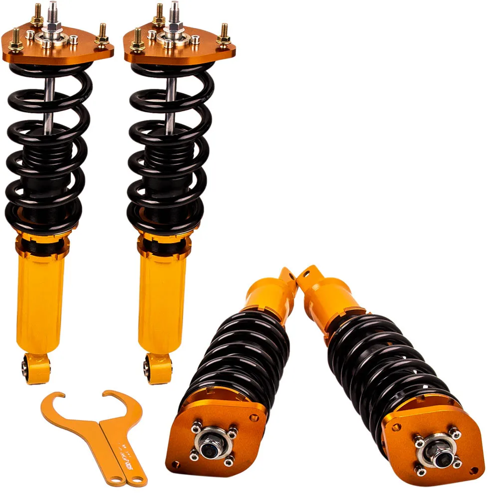 Maxpeedingrods Coilovers Suspension Kit For Infiniti G37 Coupe Sedan RWD 08-11 Adjustable Coilovers Suspension Shocks Struts