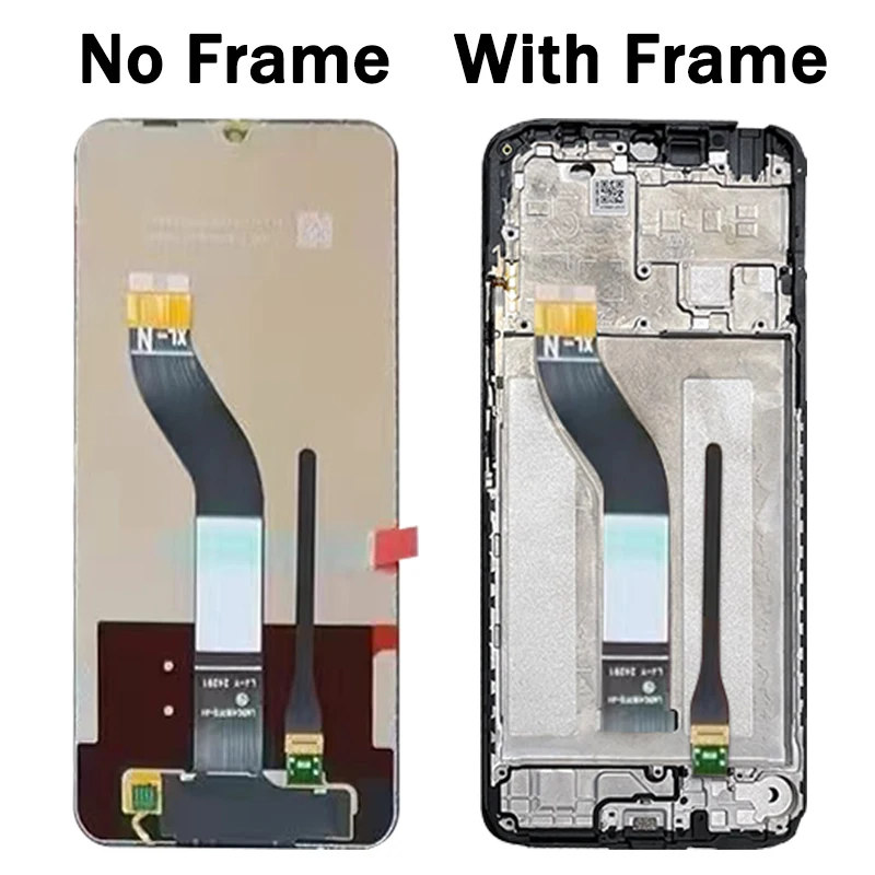 Wyświetlacz 6.88 cala do Xiaomi Poco C75, ekran LCD z digitizerem dotykowym, zamiennik ekranu LCD do Poco C75 z ramką. — zdjęcie produktu 6