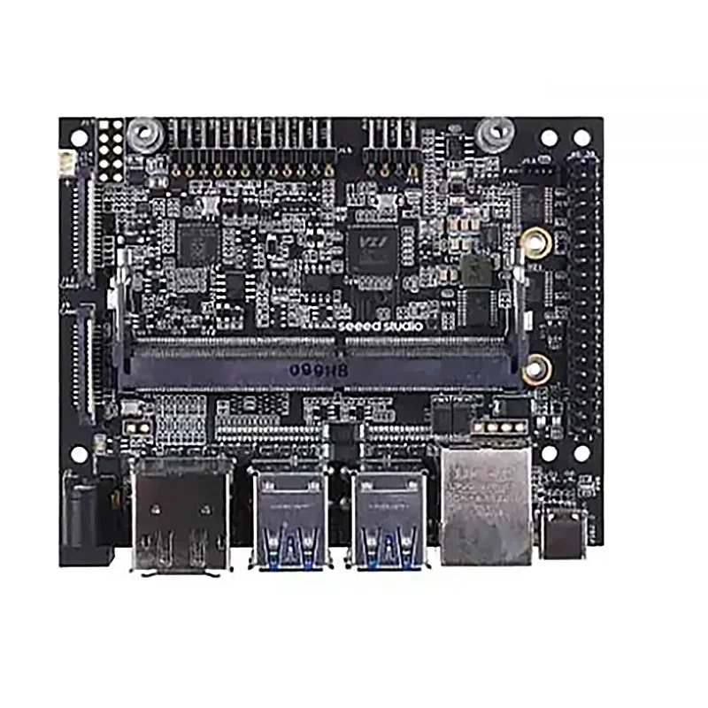 reComputer J202 - carrier Board for Jetson Nano/Xavier NX/TX2 NX, with 4xUSB, M.2 Key M,E same size of NVIDIA® Jetson Xavier™ NX