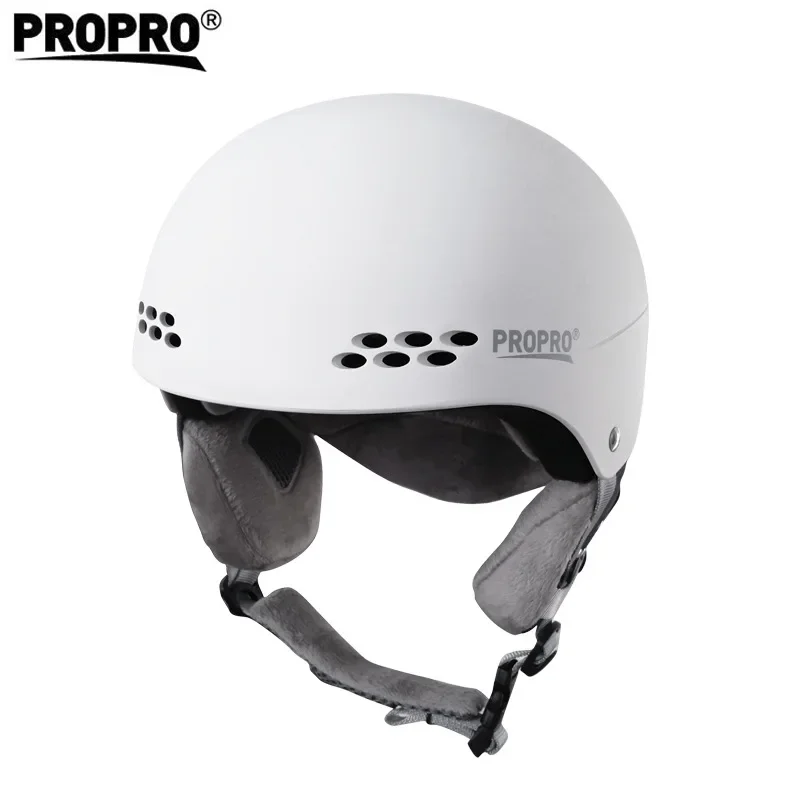 PROPRO Ski Snowboard Helmet Half-covered Anti-impact Safety Helmet Integrally-molded Men Women Skiing Protective Equipment