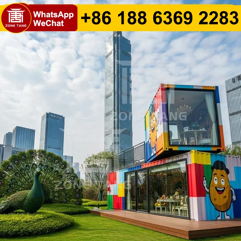 

Modern Modular Homes Shipping Container Outdoor Garden House Steel Frame Factory Custom Prefabricated 20/40FT Mobile Small Home