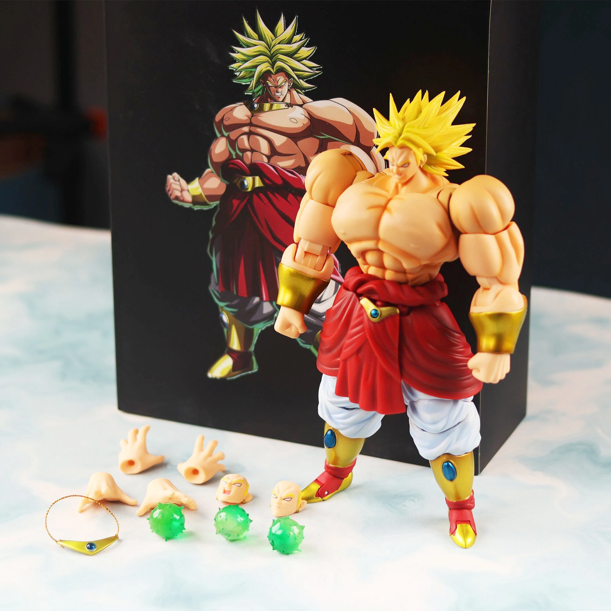 En Stock nuevo estudio AAS 1/12 Dragon Ball legendario Berserker figuras de acción Broli estatuilla Gk estatua coleccionable regalos de modelismo juguete