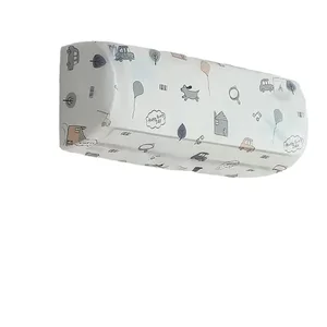 غطاء غبار مكيف هواء قابل للغسل ، غطاء مروحة كرتونية إبداعية بسيطة عالمية ، مثبت على الحائط ، 2 قطعة أفضل 10 مصانع حماية لمكيفات الهواء - رقم 1