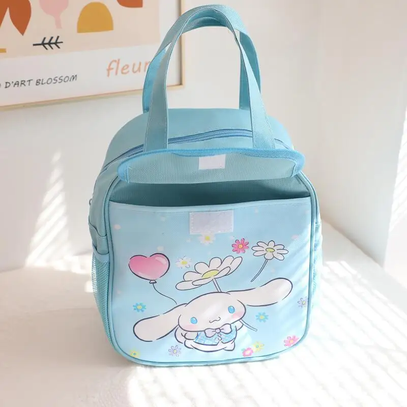 

Sanrio Hello Kitty, термосумка для офисного работника Kuromi, студенческая водонепроницаемая ручная сумка-бокс с героями мультфильмов Kawaii, большая вместительная новинка