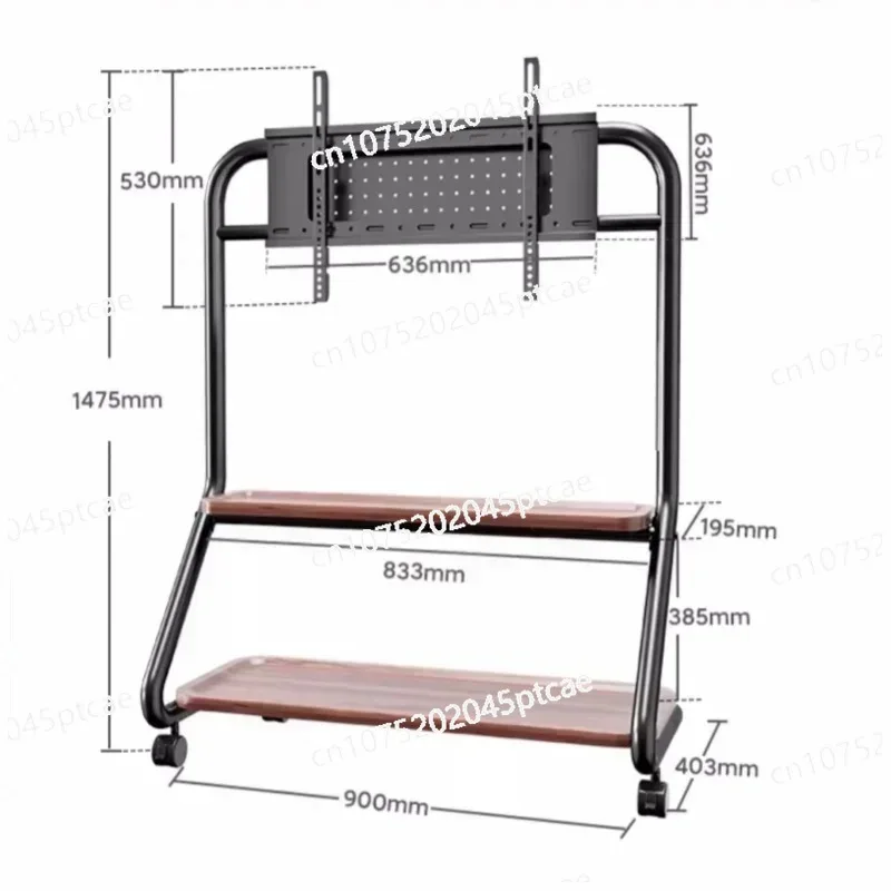 Stand Movable Metal Lcd Mobile Tv   Modern Designs TV Trolley Stand Floor Mount Moveable Tv Carts
