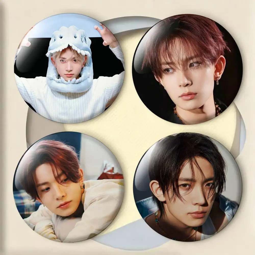 

H-Heeseung Lee Laser Badge Applicable For Backpack Clothes Hats Decor Creative Accessories