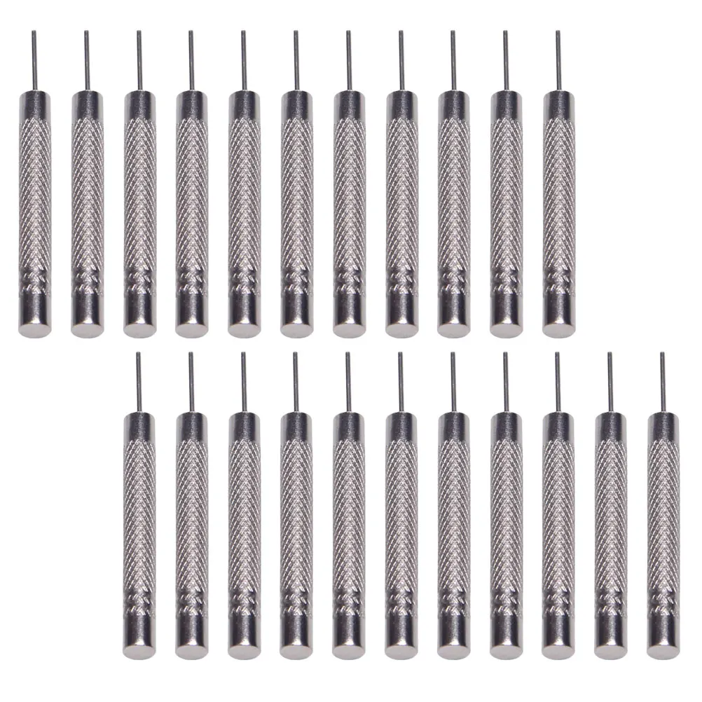 

24 pcs Spring Bar Tool Hole Punch Needle Watch Case Wrench Chrome Vanadium Steel Band Removal Lightweight Durable Repair Tools