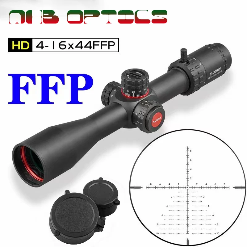 

Ghost Fox-HD4-16x44FFP close range hunting optical sight, hunting rifle sniper scope, super strong impact resistance performance