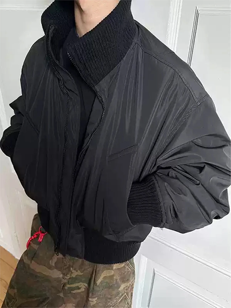 

Утепленная хлопковая рабочая куртка Bla Thiened: Мужская зимняя модная куртка премиум-класса в стиле бейсбольной куртки для молодежи, повседневная.