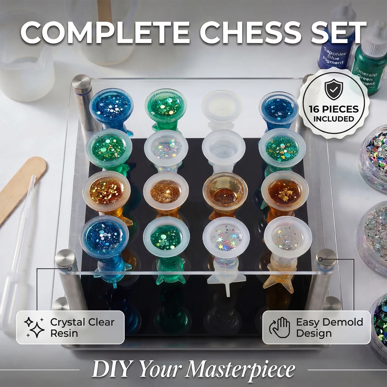 Thumbnail 3 - #47 Best Epoxy Resin Mold Sets to Buy In 2026