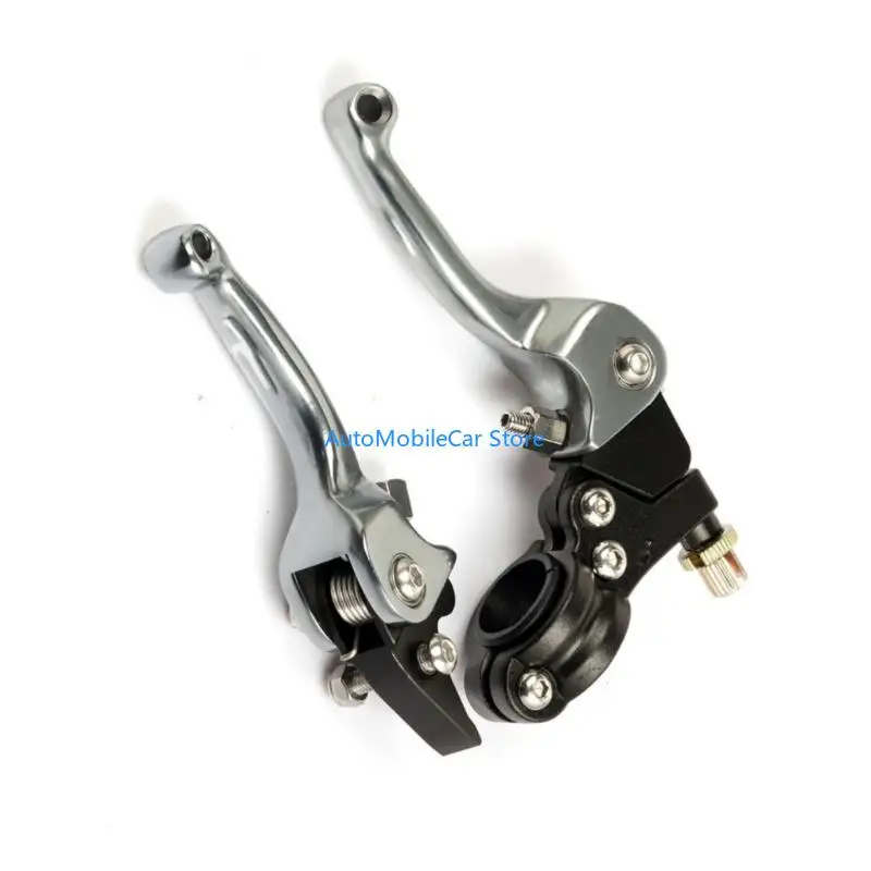 G8TE Anodized Aluminum Motorbike Brake Grip Handle 22mm Handlebars Fit CRF250L CRF300L Quick Installation 6061 Substance