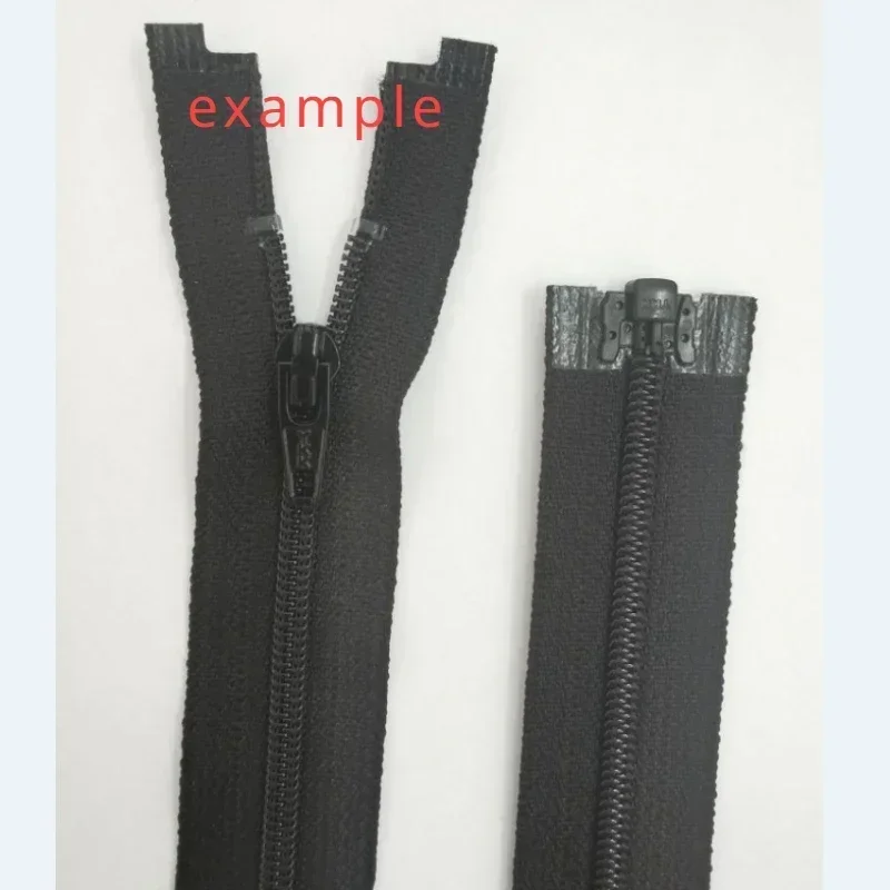 50 Stück/Lot 3 #   5 #   DA YKK Pull Slider Auto Lock Nylon Spule Reißverschluss Fitting Kopf Schwarz Weiß Jacke Jean Fix Reparatur Nähzubehör