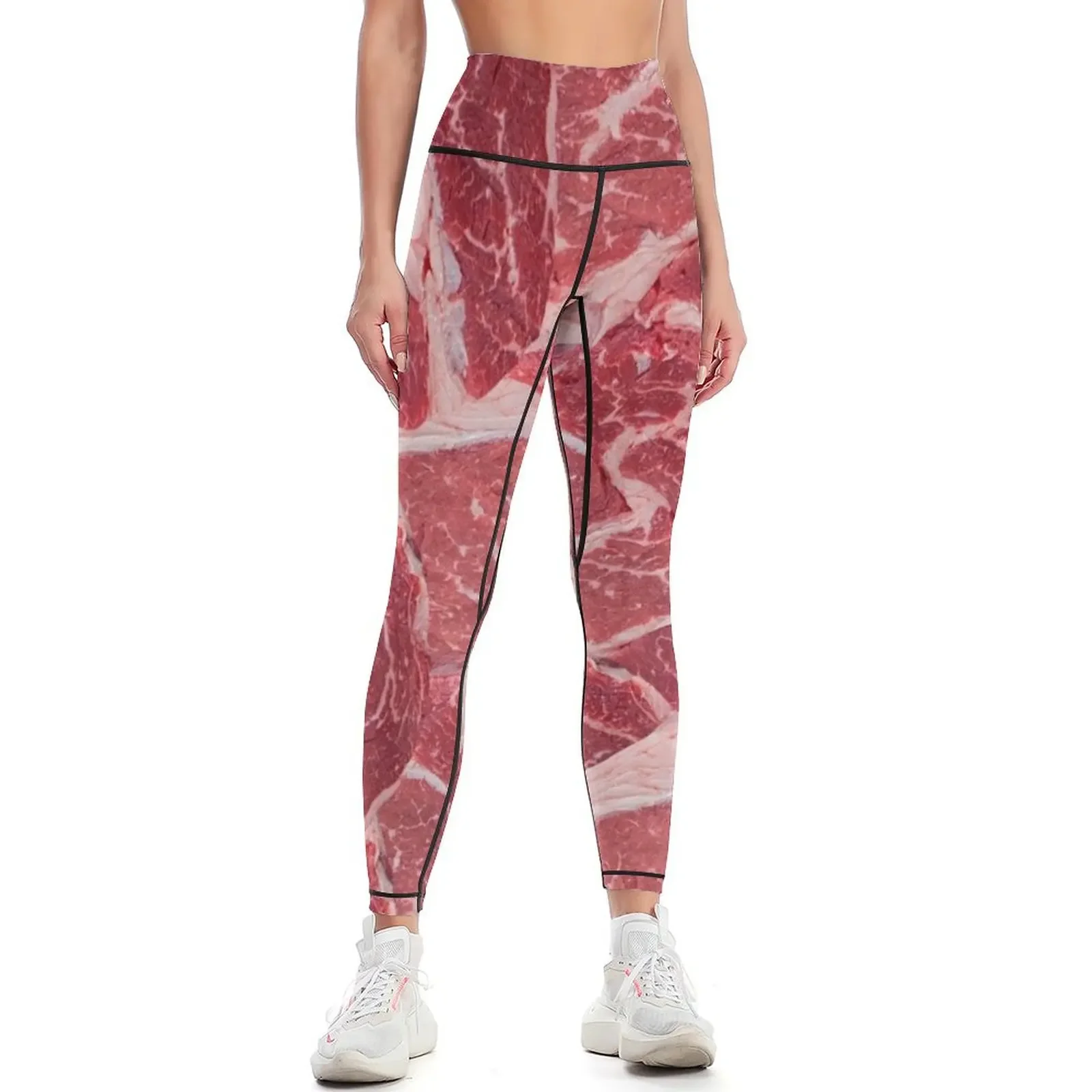 

Meat Leggings Tight fitting woman Women sportwear Legging sexy woman gym top Womens Leggings