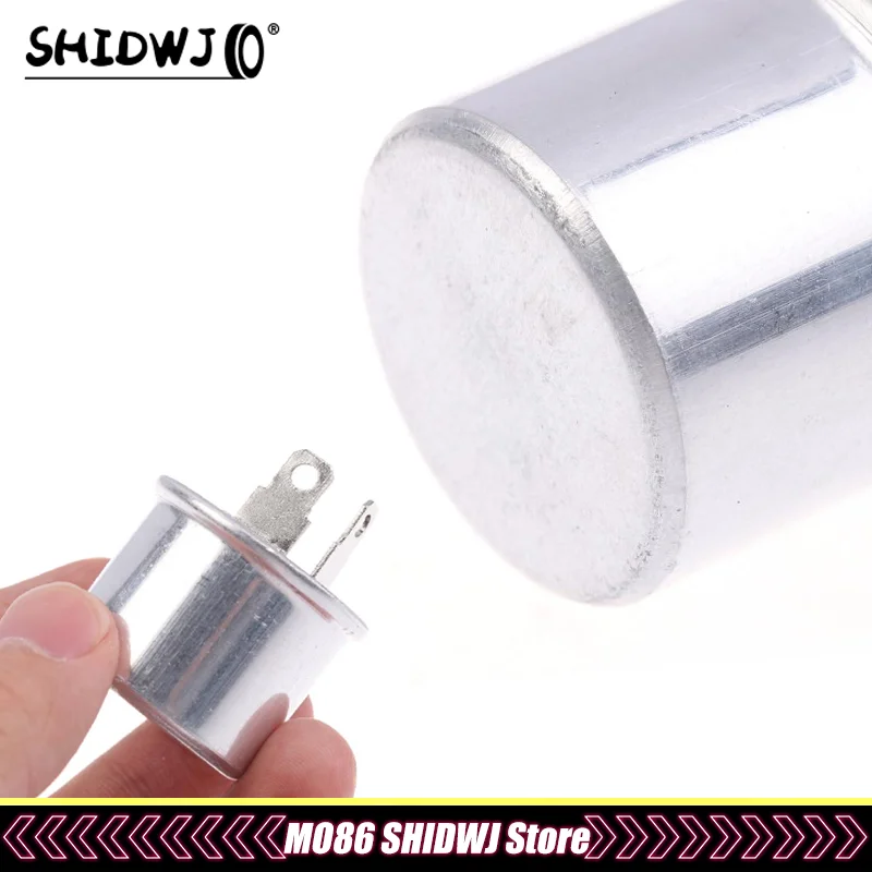 

2/5 шт. аксессуары для мотоциклов, 2-контактные блоки мигалки, реле 12 В, 40 А для фиксации мигающего указателя поворота и светодиодных мигающих выпуск