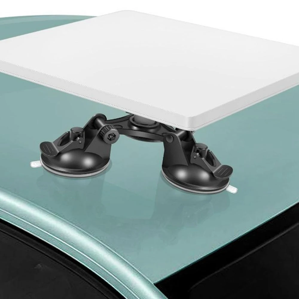 Mini ventouse pour toit de voiture StarLink, adaptateur d'angle réglable, surface lisse, kit de montage pour camping-cars et vitres