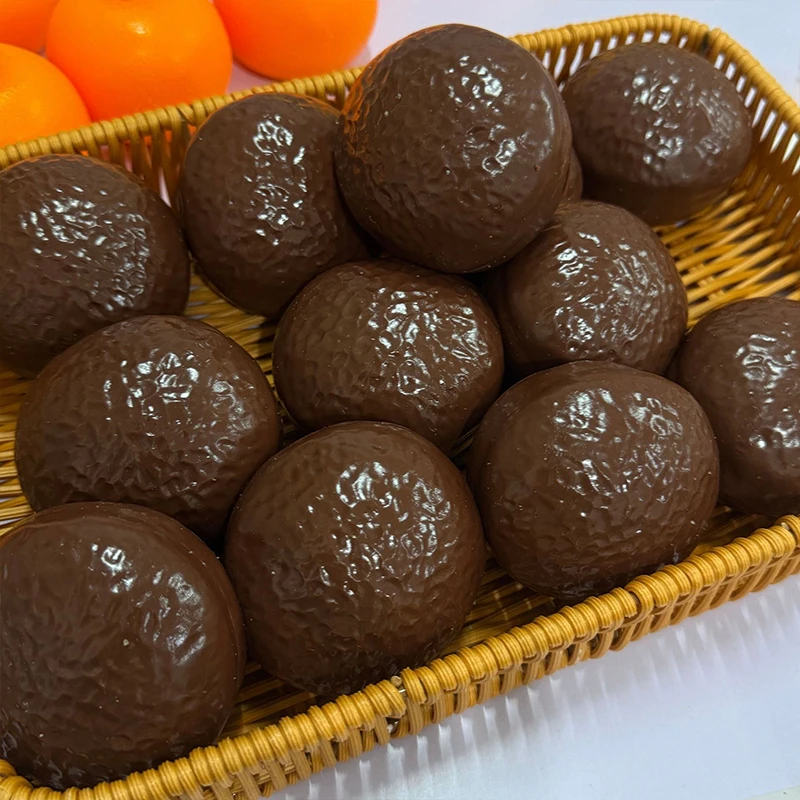 Crunchy Chocolate Pie Squishy Stress Ball Fidget Toy Crunchy Squishies Squeeze Toy ASMR Anti Stress Release Hand Relax Toys