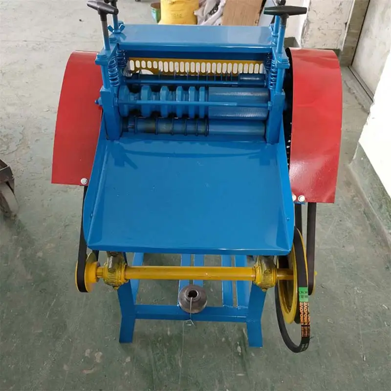 High Speed Scrap Copper Wire Stripping Machine Use Cable Processing Machine For Various Wire Stripper Recycle Wire Project