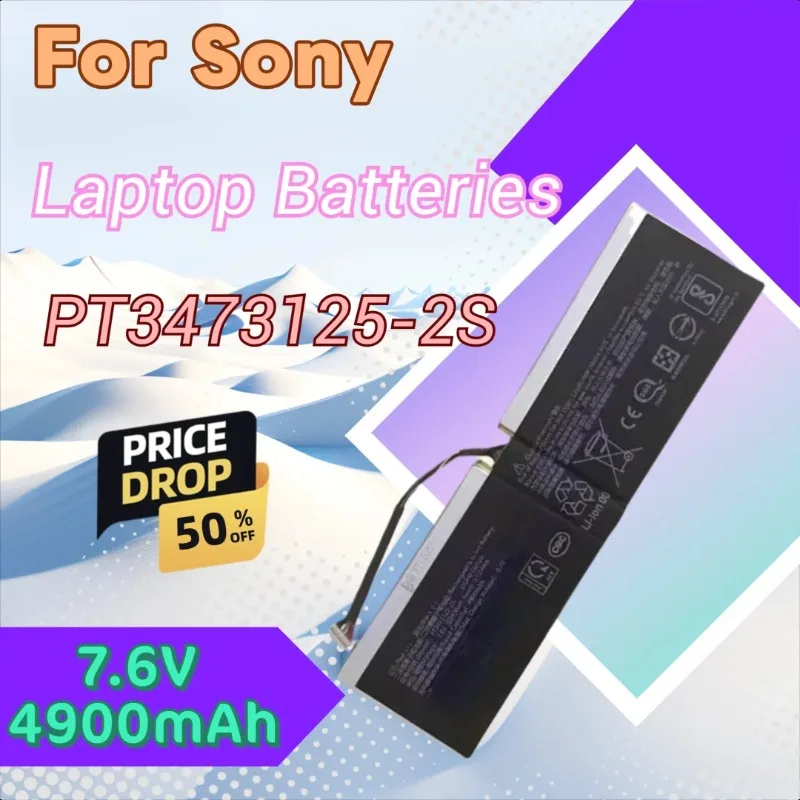 

For Sony Vaio VJE151G11W Avita NS14A9 NS15A6 High Quality PT3473125-2S Laptop Battery 7.6V 4900mAh+tools