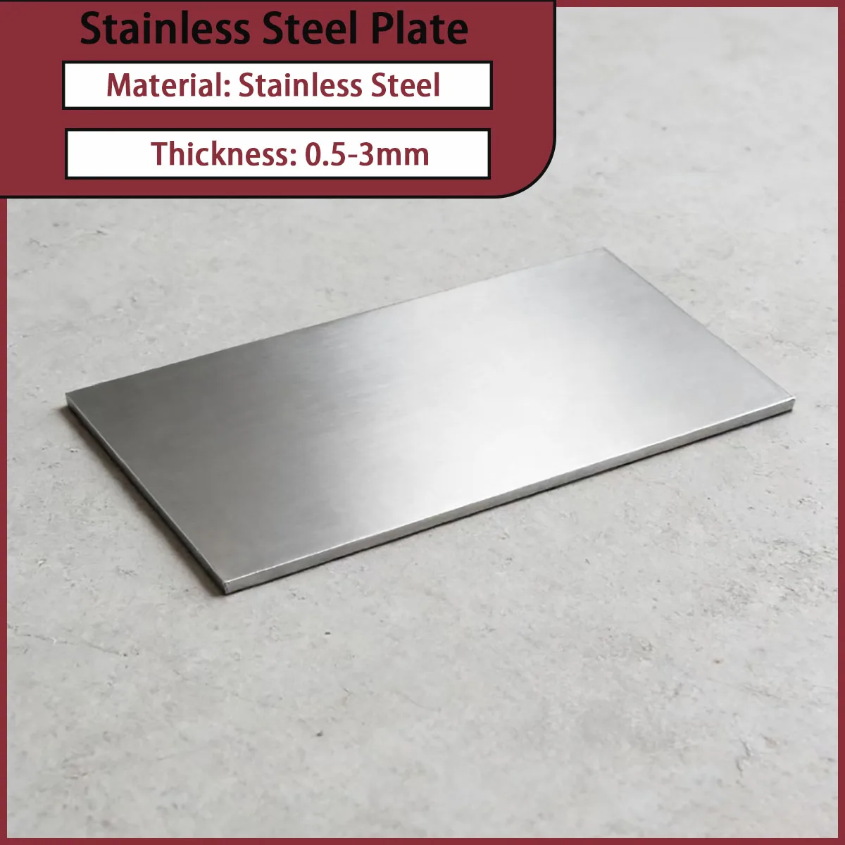 Stainless Steel Plate Thickness: 0.5-3mm, a Metal Plate That Combines Aesthetics and Practicality