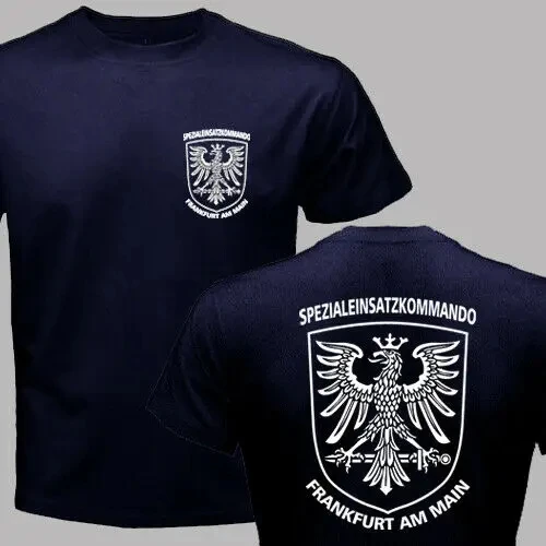 Germany SEK Spezialeinsatzkommando Polizei Berlin Fra Sudbayern Men T-shirt Men Cotton Tees Tops Harajuku Streetwear T Shirt