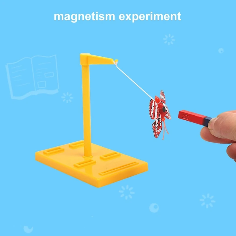 Science Kids Magnet Kit Electromagnet Experiment Set Educational For School Students 1 Set