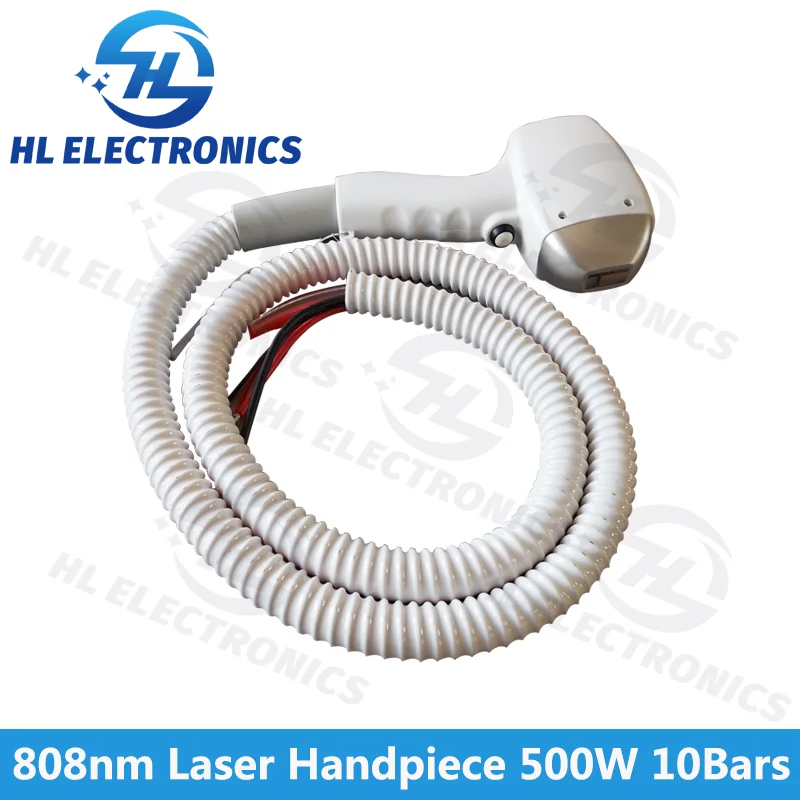 500W 808nm Diode Laser Handpiece with 10 Bars 500W Laser Stack