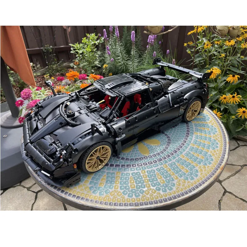 

MOC-142670 New Stylish City Sports Car Racing Building Block Model 4706 Parts MOC Creative Gift for Boys Children's Birthday Toy