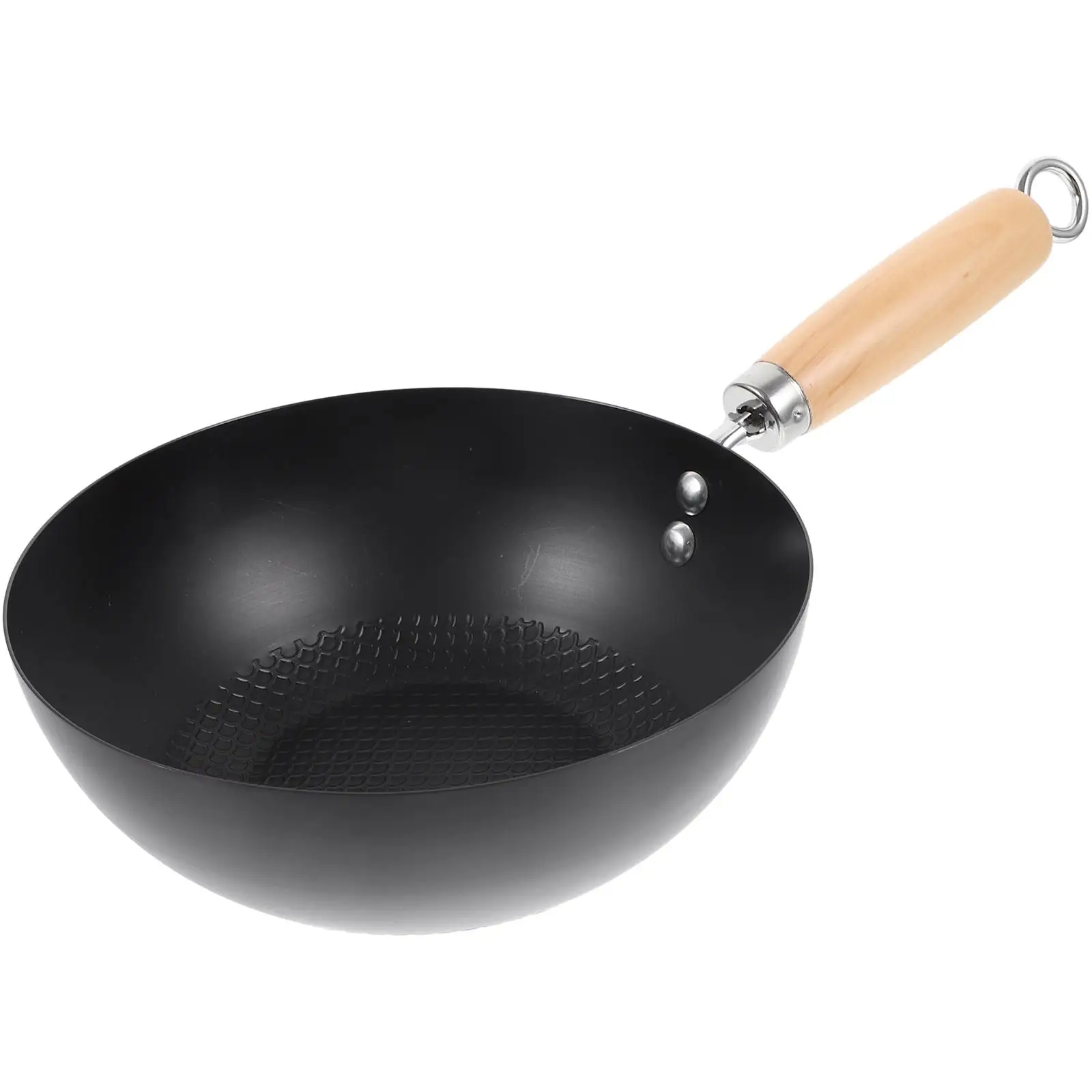 

Japanese Mini Iron Wok Small Fry Pan Kitchen Cookware Round Bottom Stove BBQ Sausage Egg Steak Vegetable Meat Pot