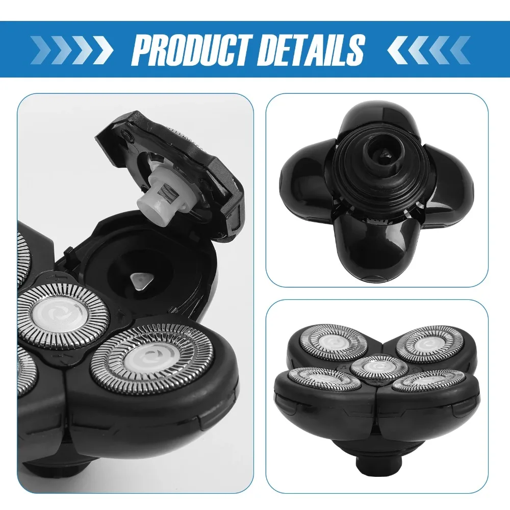 جديد جيد ماكينة حلاقة كهربائية رئيس 5/6/7/8 استبدال القاطع شفرة رئيس الكهربائية مقص الشعر مقاوم للماء الحلاقة للرجال ماكينة حلاقة