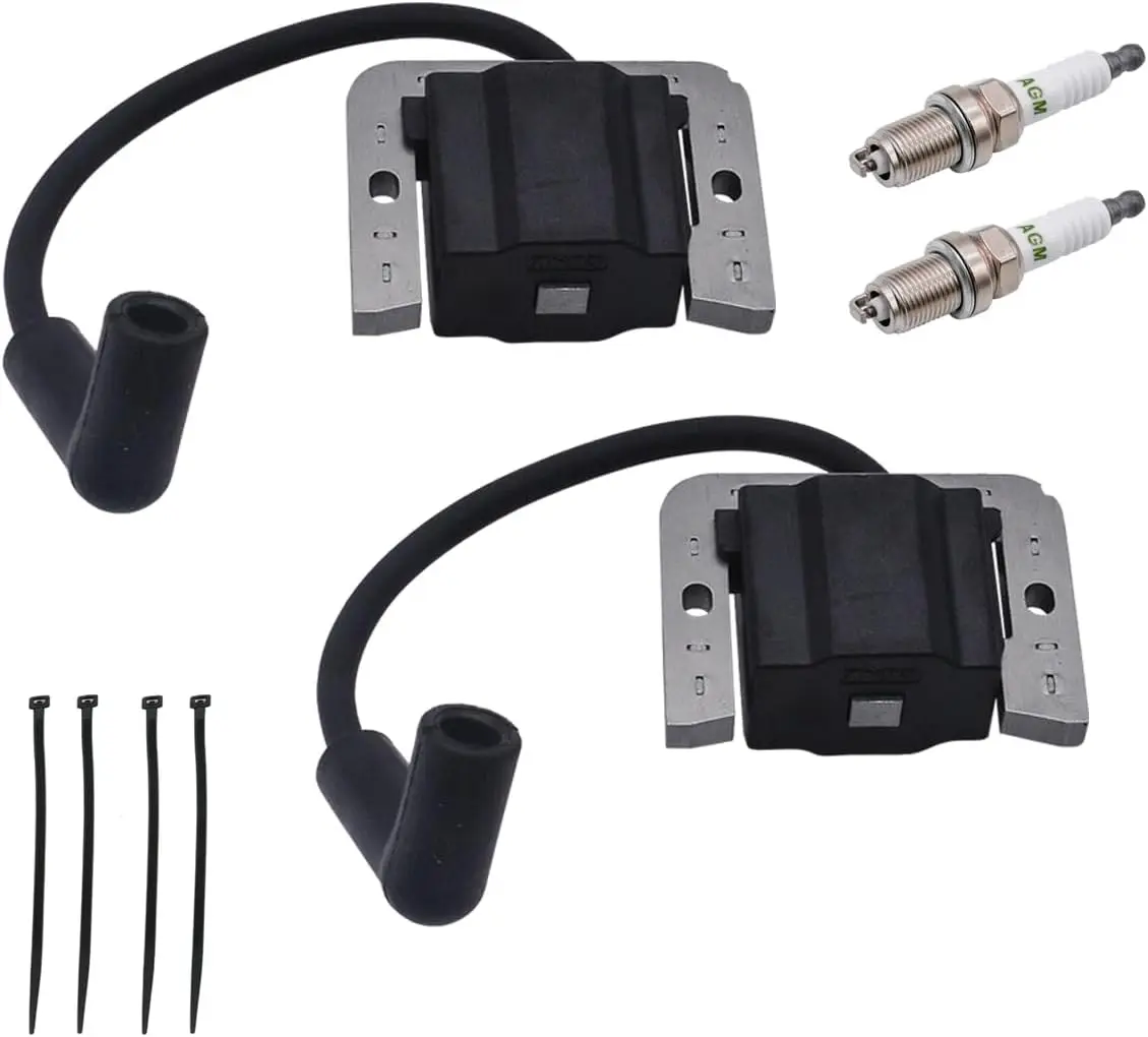 2 Pcs 32-584-06-S Ignition Coil Fit for Kohler KT ZT Engines 7000 Series Lawn Mower Engine KT600 KT740 ZT710 ZT720 ZT730 Lawn Mo