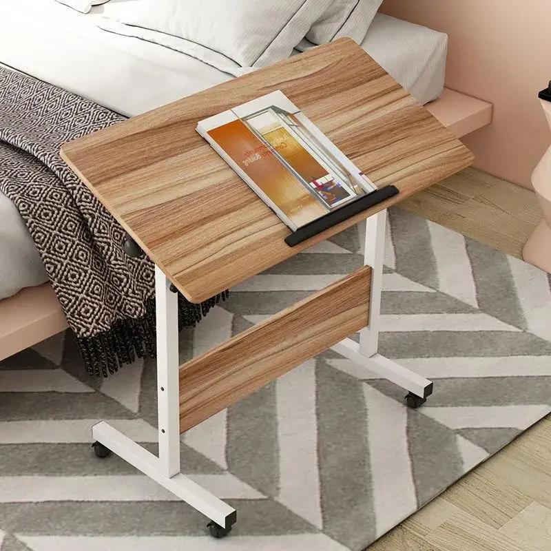 Height Adjustable Desk Folding Portable Bedside Computer Desk Home Simple Bed Desk Bedroom Lazy Fellow Small Table