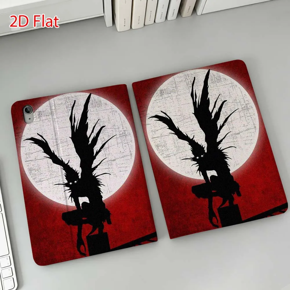 Anime Death Note Soft For Apple iPad Pro Mini A16 A17 A14 4 5 6 7 6th 12th 9Gen 12.9 11 13 M4 inch Tablet Case