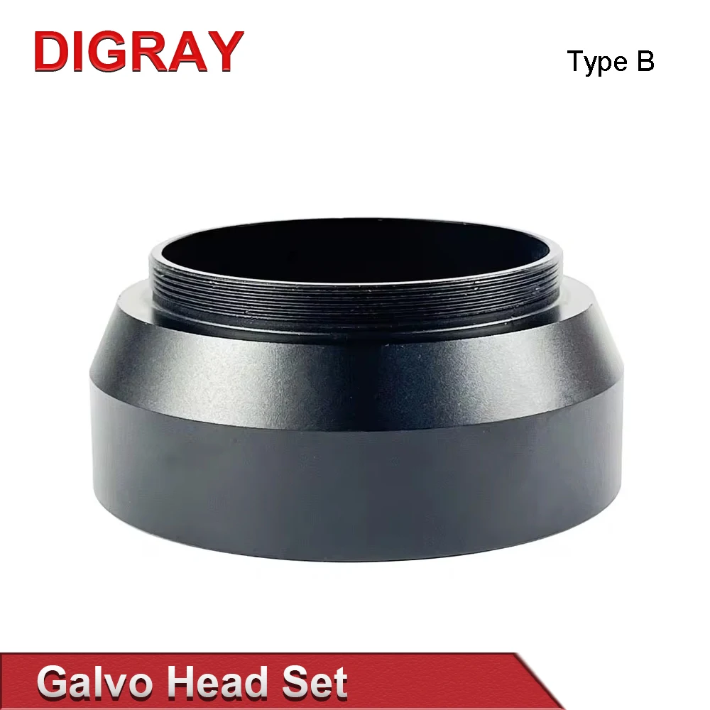 DIGRAY Scan Lens Adapter Ring M79/M67 Change to M85 Extend Ring Width 15mm 18mm 28mm 32mm for Laser Marking Machine