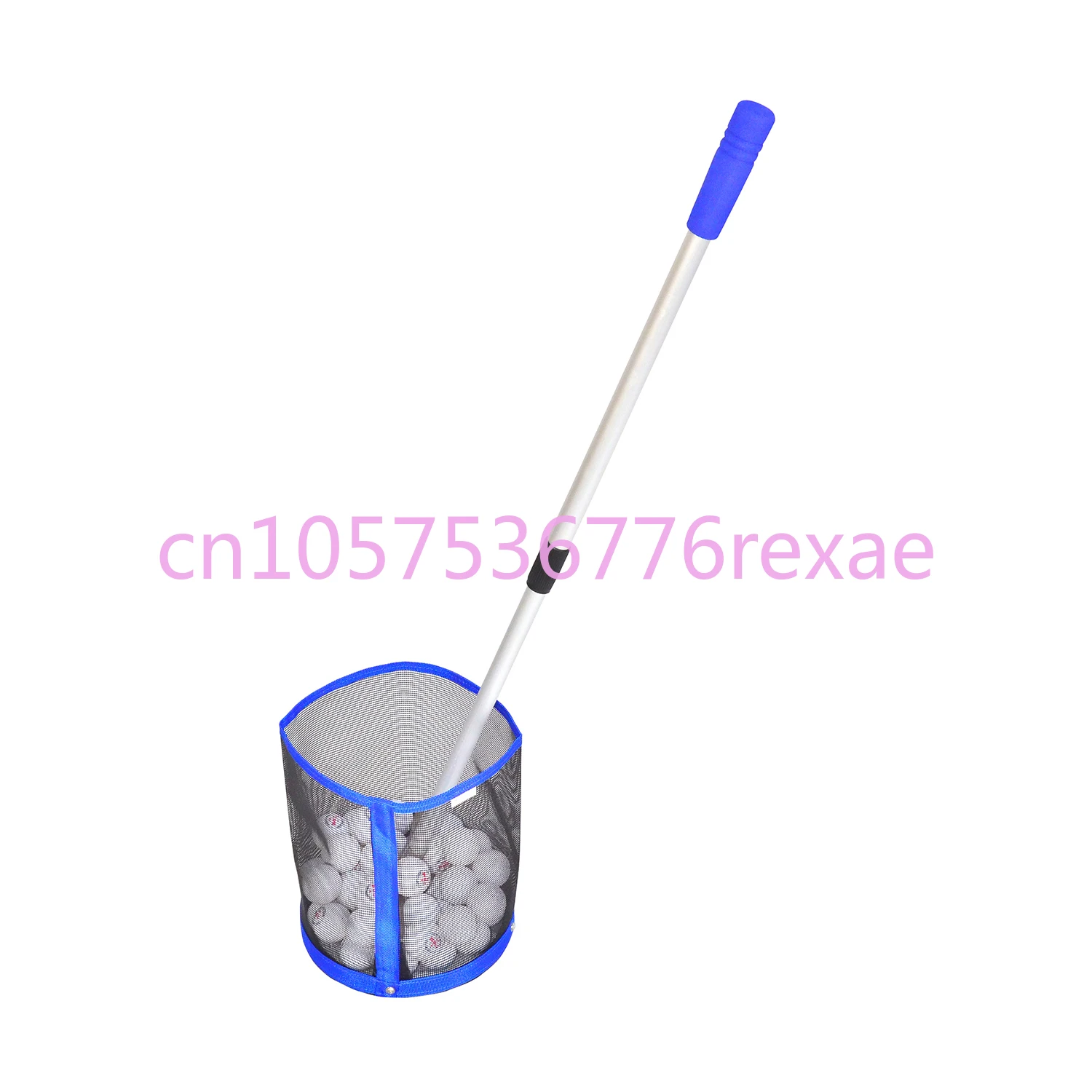 Table Tennis Ball Picker Telescopic and Portable Ball Picking Artifact Ball Collecting Bucket Multi-Ball Training Net Basket