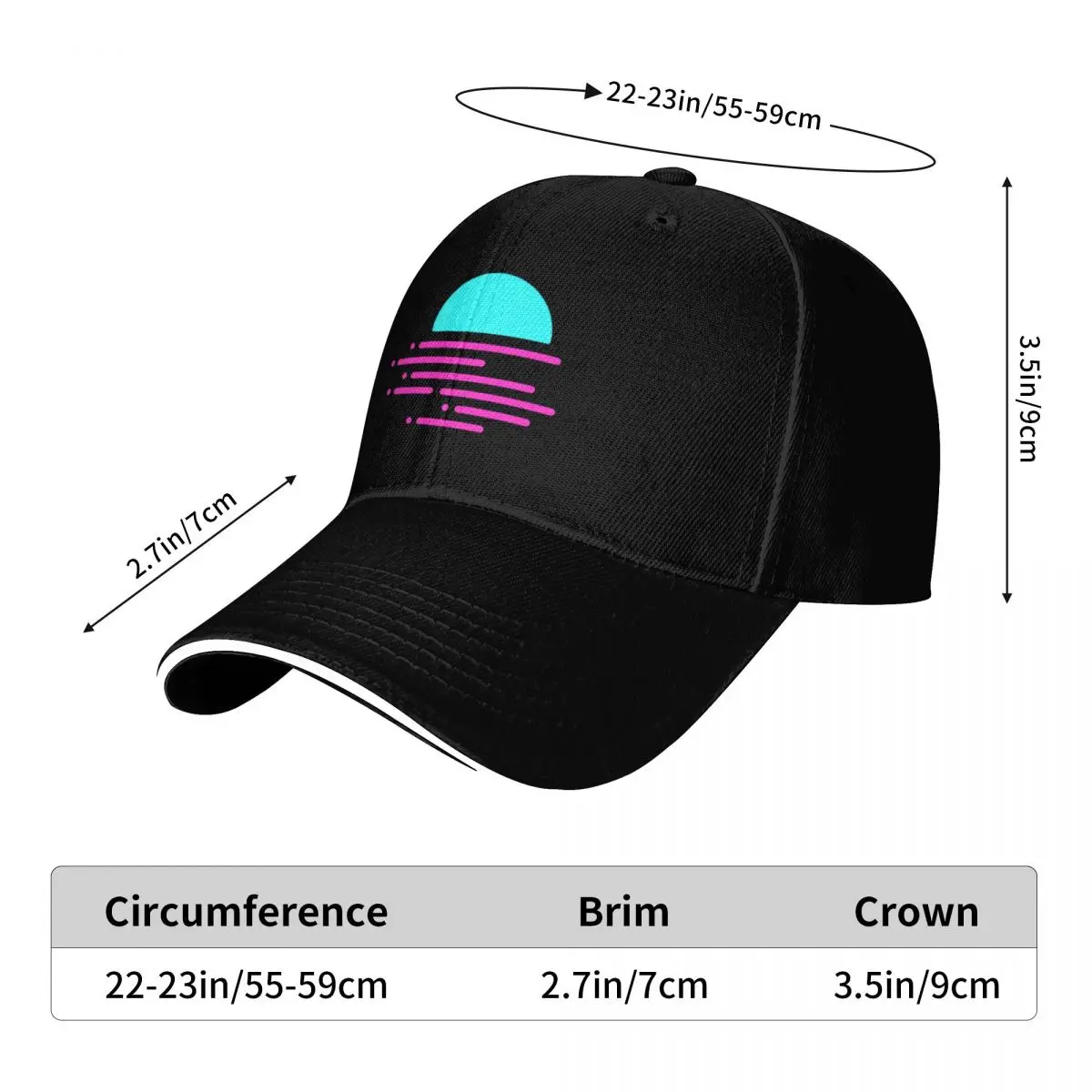 MOONBEAM Polkadot Smart Contracts Baseball Cap Mountaineering derby hat Sunhat Sun Cap Luxury Woman Men's