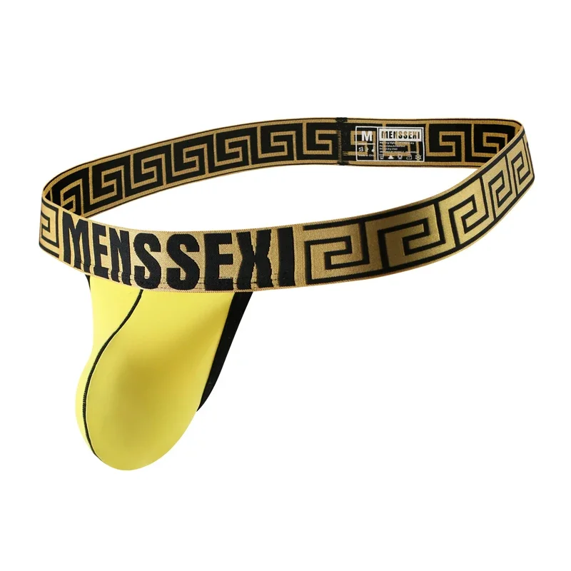 6Pack Mens Sexy G Strings Low Rise T-Back Thongs Gay Sexy Underwear Sissy Panties Penis Pouch Bikini Man Briefs