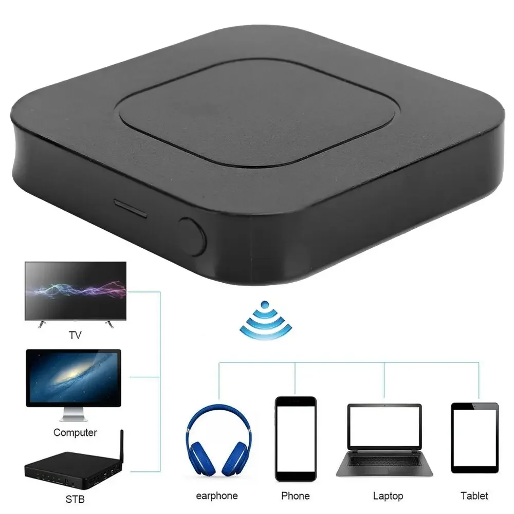 

BT-13 2 In 1 Bluetooth 5.0 Audio Transmitter And Receiver Adapter For Computer,Laptop,Headphone,Smartphone,CD Player MP3 Player