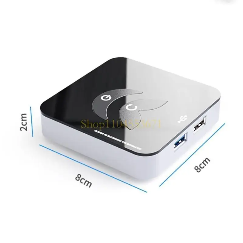 Best Seller Computer Desktop Switches USB3.0/2.0 para Office Hotel Home Cafe Switches