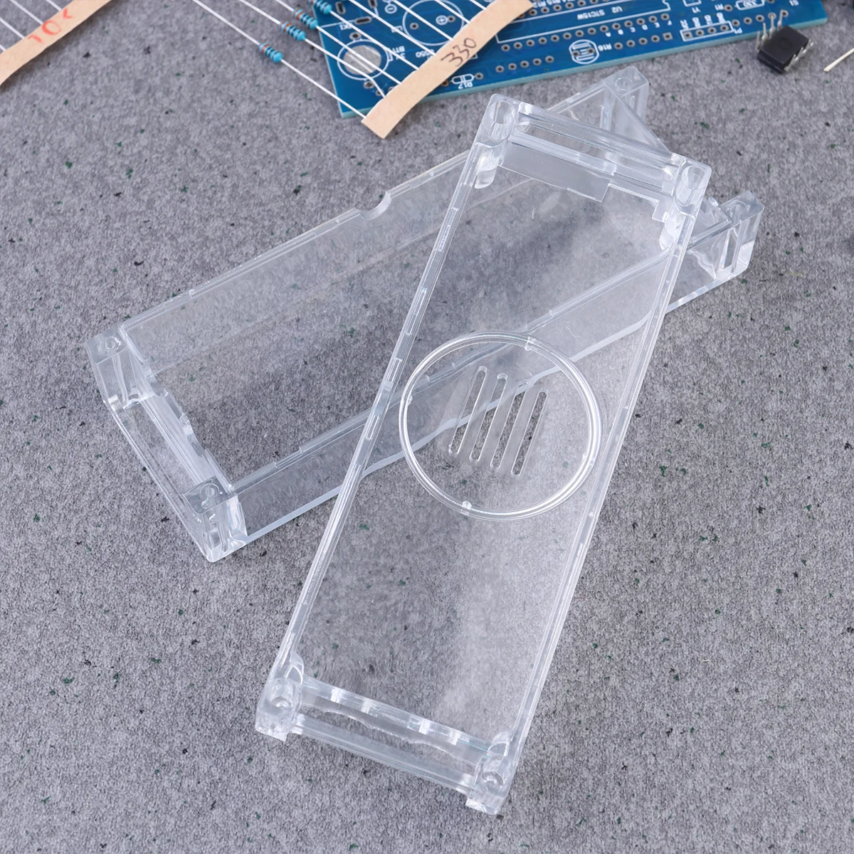 

1Set Scm DIY Clock Parts Kits Digital LED Electronic Clock Durable and Safe for Crafting White LED Clocks Digital