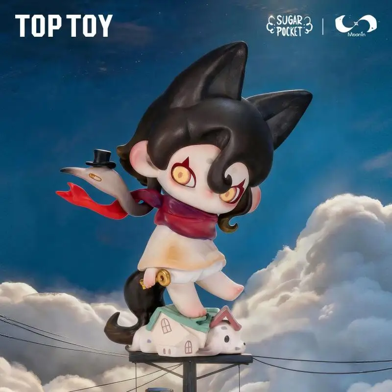 

Genuine TOPTOY Moonin Fading Childhood Handmade Blind Box Desktop Decoration Doll Birthday Surprise Collection Gift