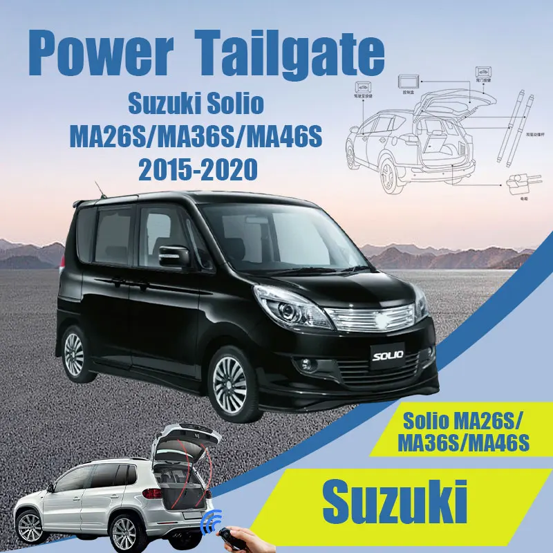 

For Suzuki Solio MA26S/MA36S/MA46S 2015-2020 Car Electric Tailgate Modified Auto Intelligent Power Trunk Automatic Lifting Door