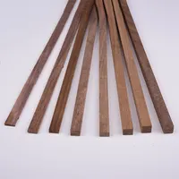 North American Black Walnut Solid Wood Strips Fully Polished Raw Timber Thin Planks for DIY Frame Handmade Woodworking Crafts 2