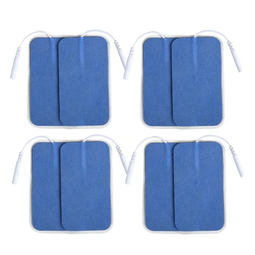 Imagen 2 del producto Almohadillas de electrodos Tens de 5x9cm, accesorios de fisioterapia, parche de Estimulador muscular EMS, almohadillas de repuesto, masajeador corporal, 50/100 Uds.