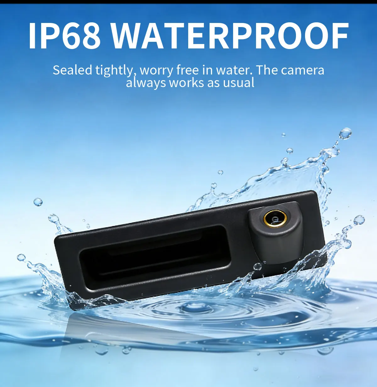AHD 1080P Rückfahrkamera für BMW F30 F10 X3 F25 F31 F46 X1 F48 F22 3er 5er Serie Auto-Rückfahrkamera – Detail 9