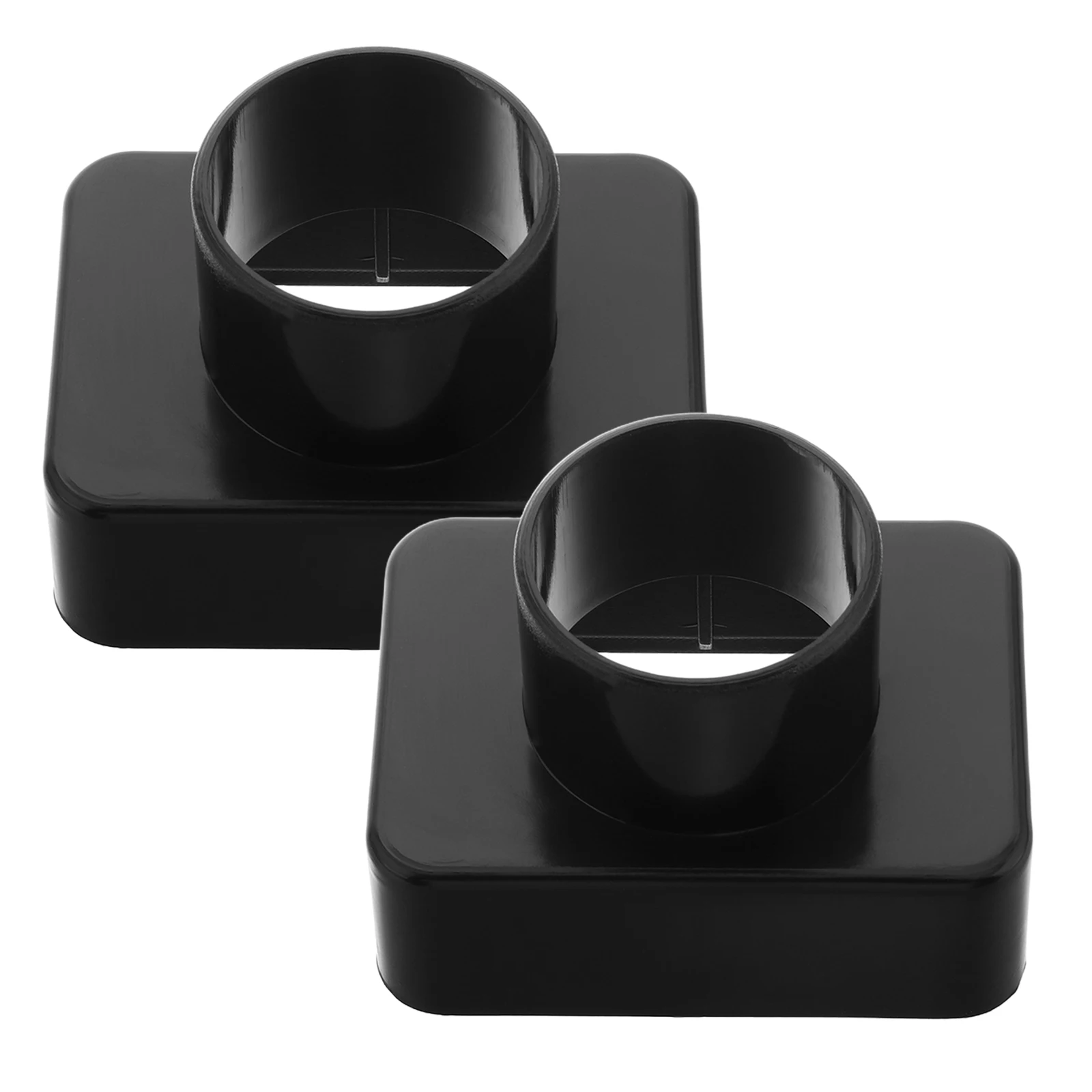 

2Pcs Car Air Conditioning Outlet Hose Connector Plastic Air Duct Adapter Reliable for Car Heater Ventilation Modification