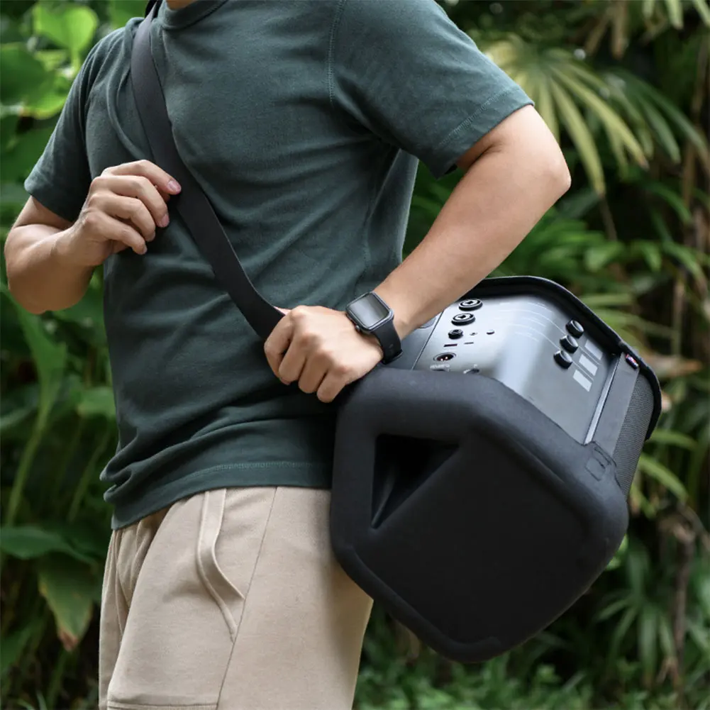 

Удобный дорожный чехол для Bose S1 Pro Plus из материала Snowflake Oxford EVA Flannel, черная отделка