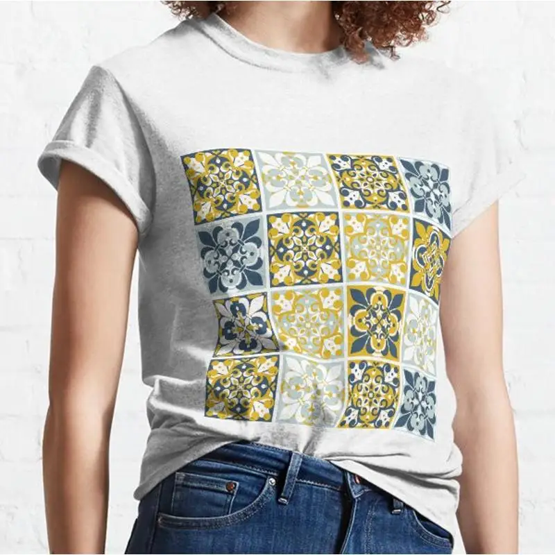 Blue Geometric Port…